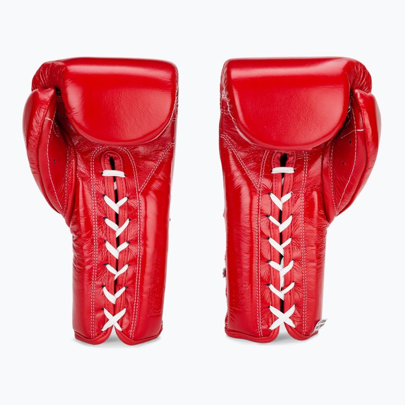 Boxerské rukavice Cleto Reyes Lace Up Sparring red 3