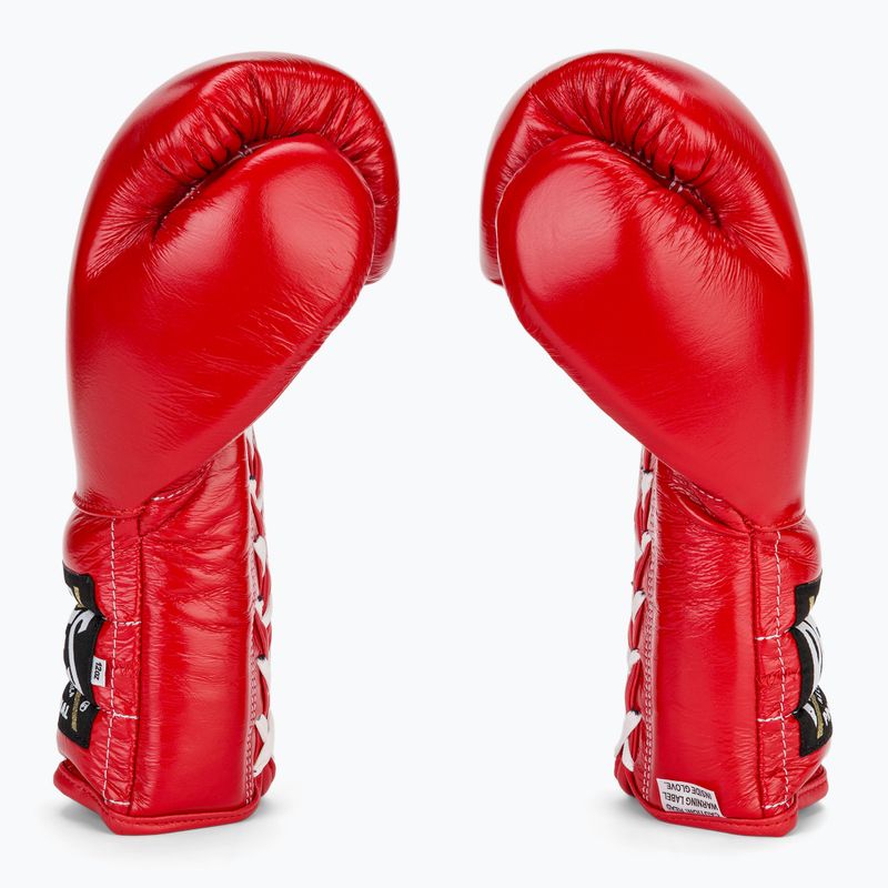 Boxerské rukavice Cleto Reyes Lace Up Sparring red 4