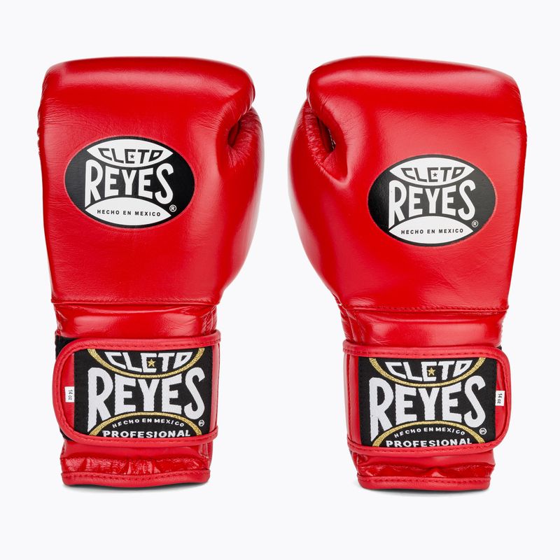 Boxerské rukavice  Cleto Reyes Velcro Sparring red 2