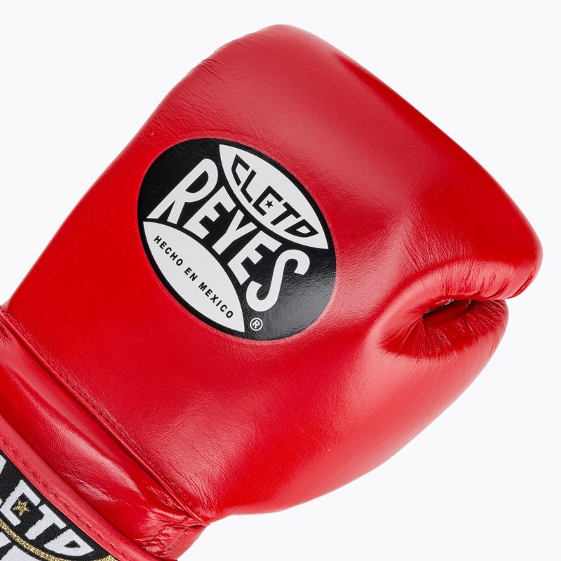 Boxerské rukavice  Cleto Reyes Velcro Sparring red 5