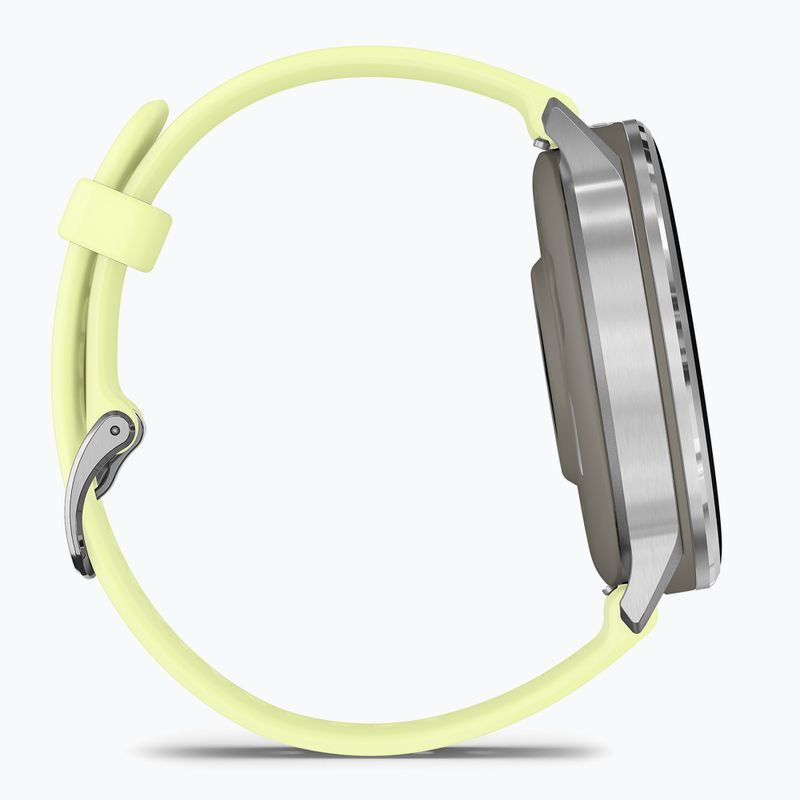 Hodinky Garmin Venu 4 45 mm silver/citron 6