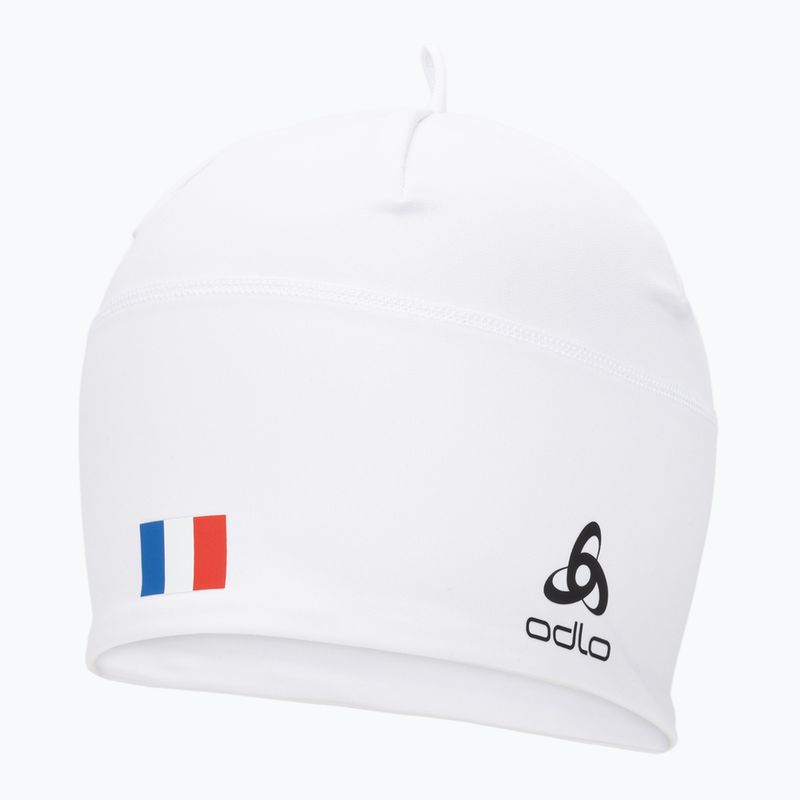 Zimní čepice Odlo Polyknit Fan Warm Hat white 3