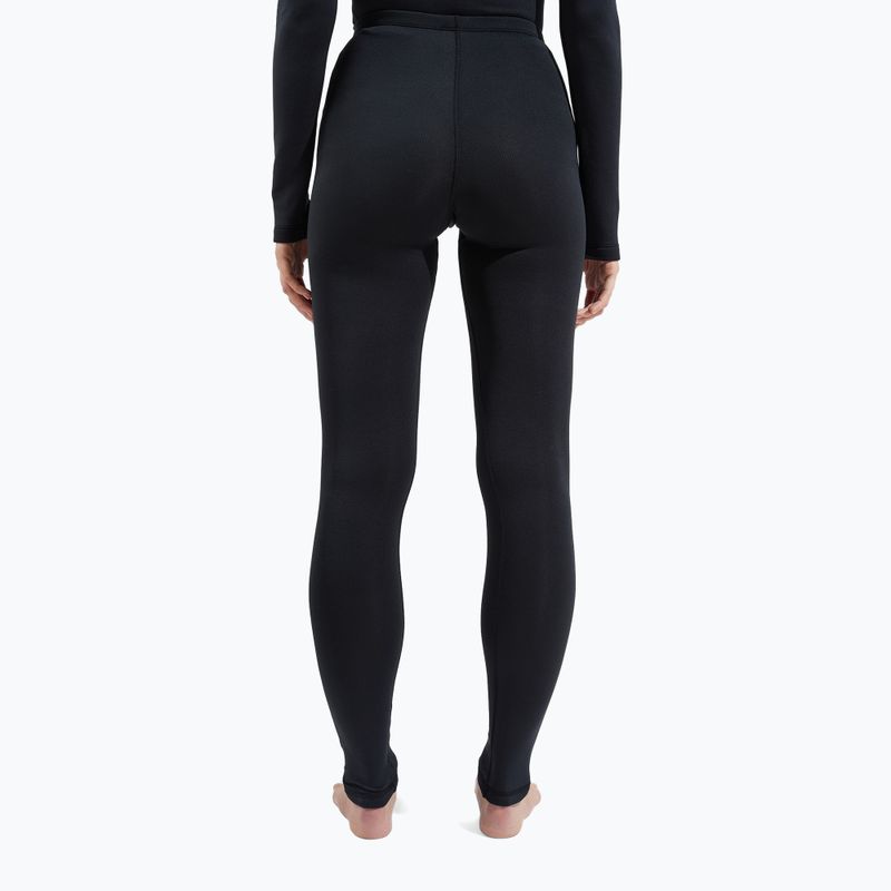 Dámské termoregulační kalhoty ODLO Fundamentals Active Warm Bl Bottom Long černé 3