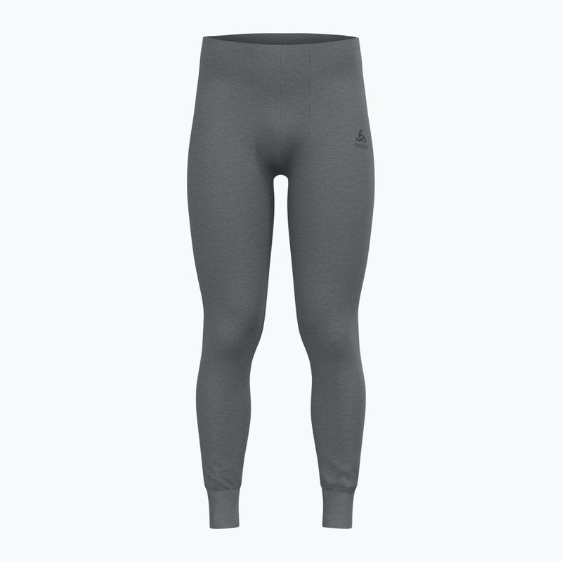 Pánské termo kalhoty ODLO Active Warm Bl Bottom Long steel grey melange 4