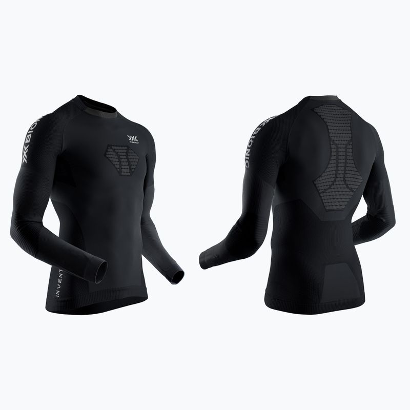 Pánská termoakční mikina X-Bionic Invent 4.0 Run Speed black/charcoal 7