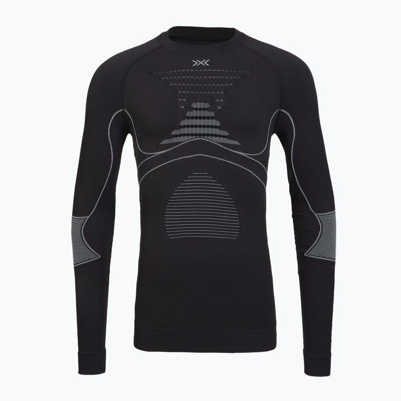 Pánská termoakční mikina X-Bionic Energy Accumulator Origins charcoal/pearl grey