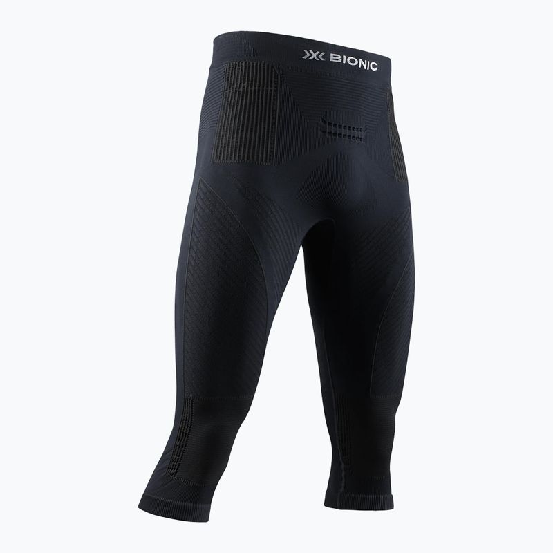Pánské termo legíny X-Bionic Energy Accumulator 4.0 Pants 3/4 opal black / arctic white