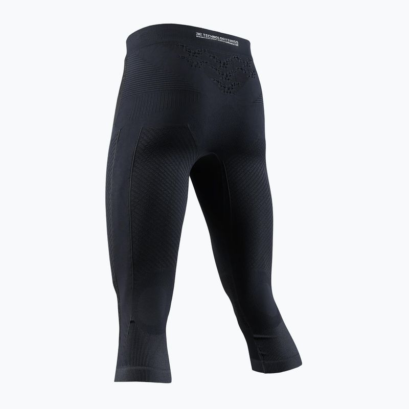 Pánské termo legíny X-Bionic Energy Accumulator 4.0 Pants 3/4 opal black / arctic white 2