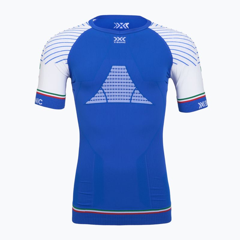 Pánské termo tričko X-Bionic Invent 4.0 Patriot Running Shirt blue