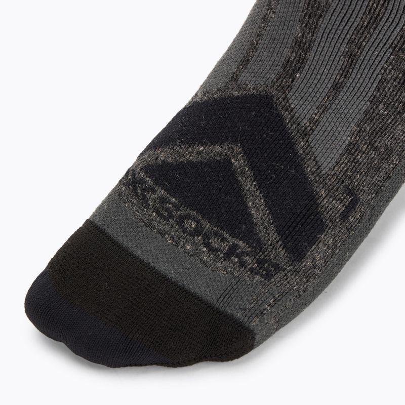Trekové ponožky X-Socks Hike Perform Merino Crew black/charcoal black 3