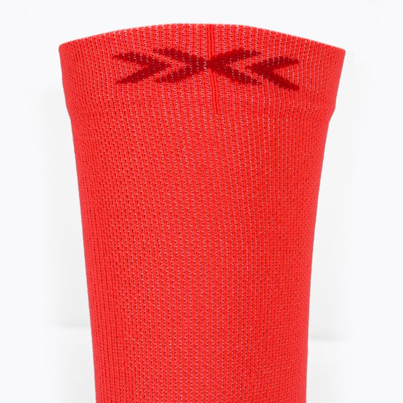 Pánské ponožky X-Socks Trailrun Perform Crew fluo red/namib red 3