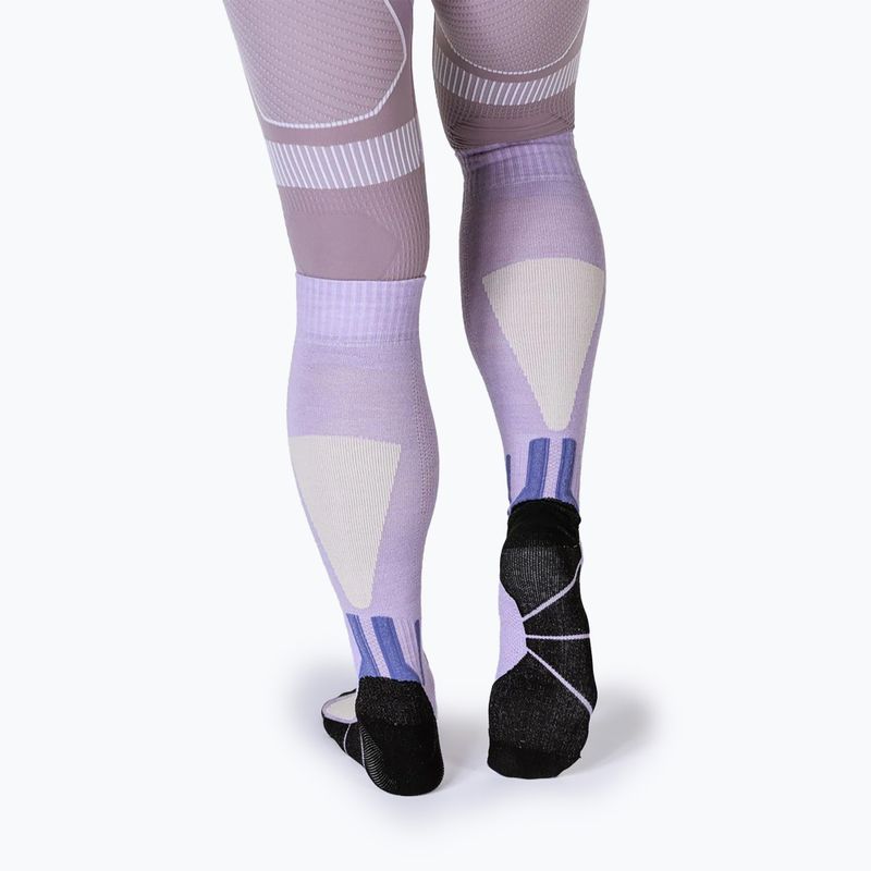 Lyžařské ponožky X-Socks Ski Discover Merino Otc muted lavander/light sand 5