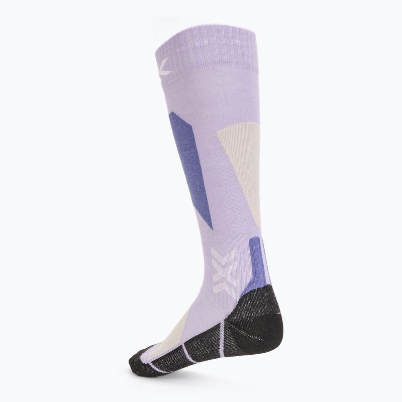 Lyžařské ponožky X-Socks Ski Discover Merino Otc muted lavander/light sand 2