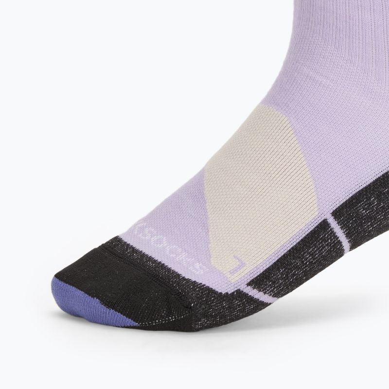 Lyžařské ponožky X-Socks Ski Discover Merino Otc muted lavander/light sand 3
