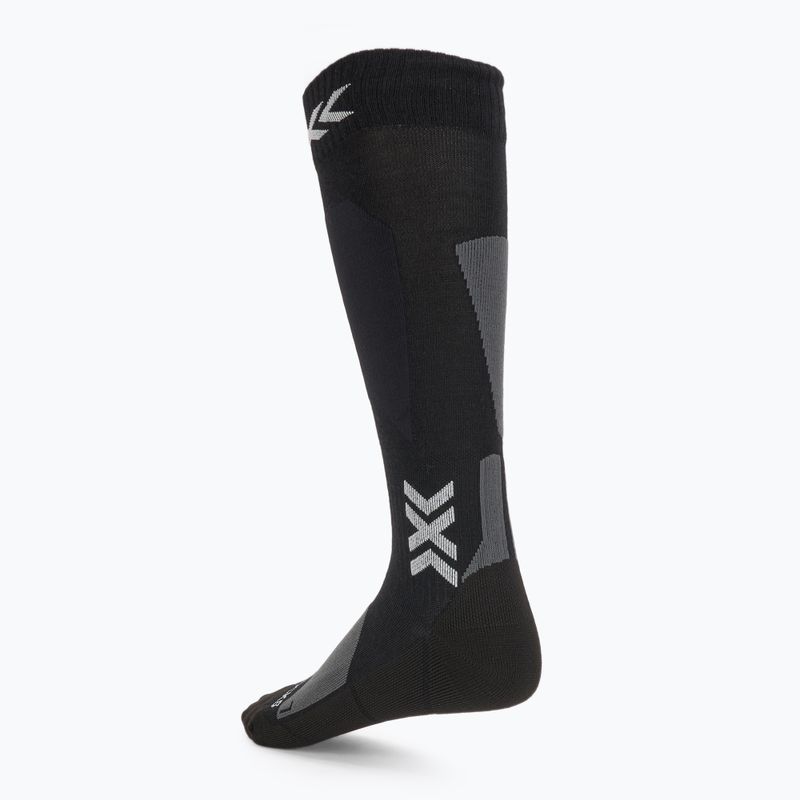 Lyžařské ponožky X-Socks Ski Discover Merino Otc x black/grey 2
