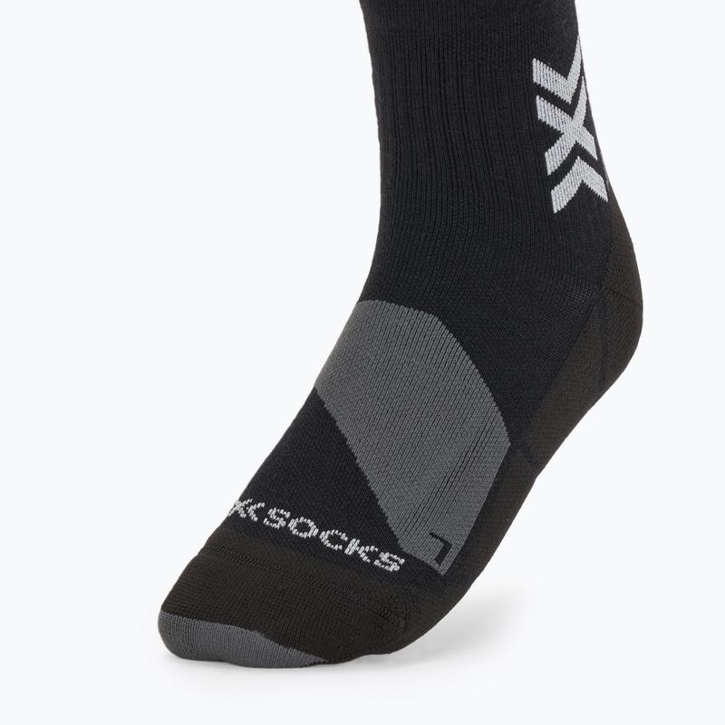 Lyžařské ponožky X-Socks Ski Discover Merino Otc x black/grey 3