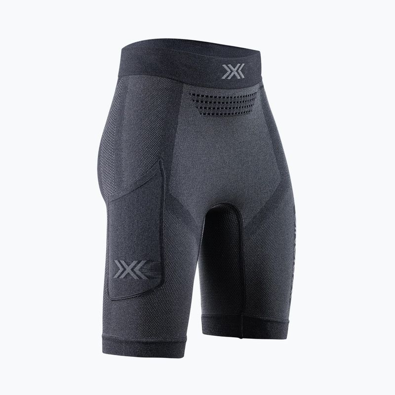 Dámské běžecké legíny X-Bionic Xceed Run Tights x black/rhino grey