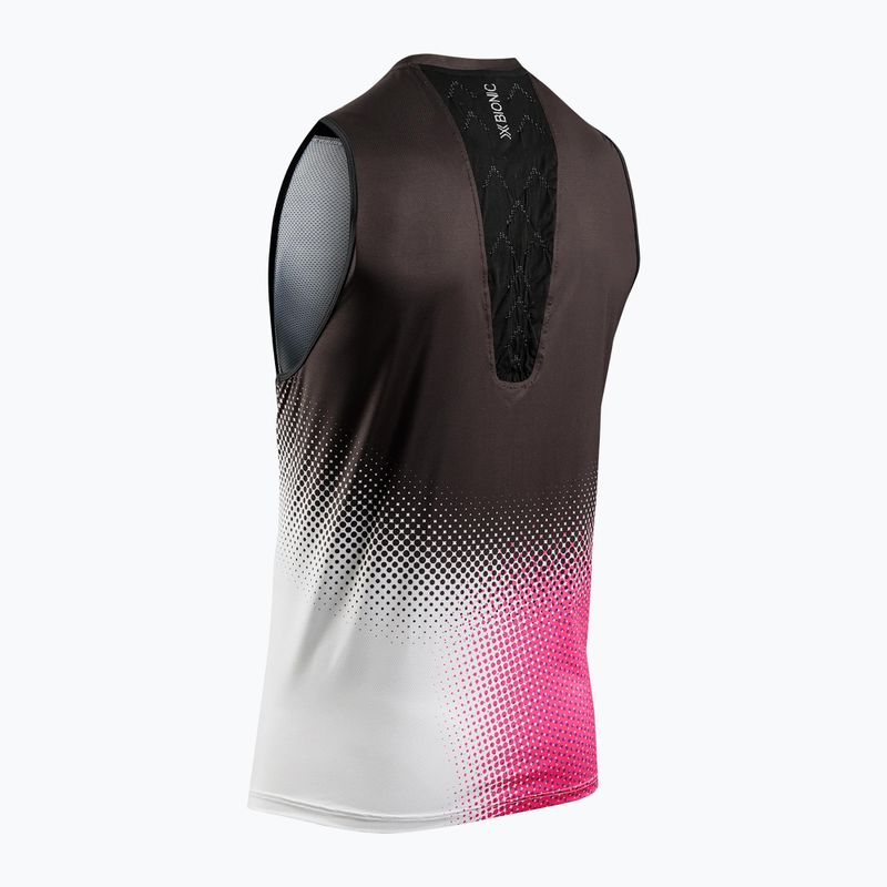 Pánské tričko X-Bionic Corefusion Run dot fade/neo pink/white 5