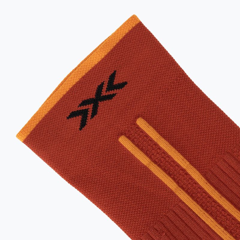 Ponožky X-Socks Trailrun Terraskin Expert Crew burnt red/orange 3