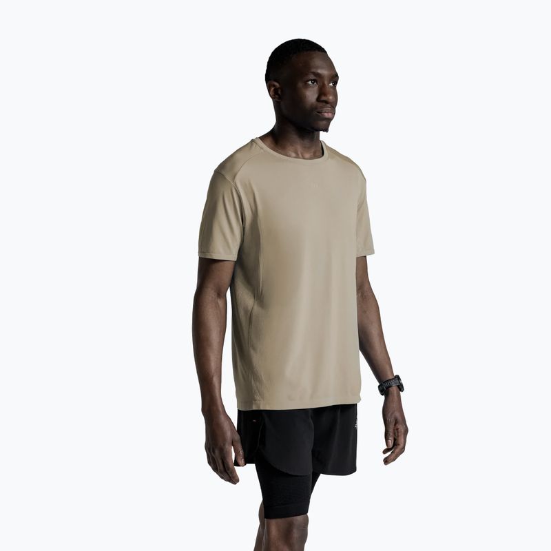 Pánské běžecké tričko X-Bionic Xceed Run Discover sand