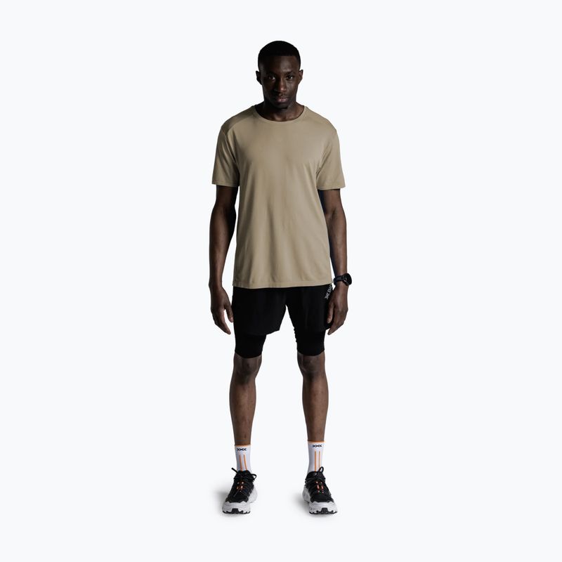Pánské běžecké tričko X-Bionic Xceed Run Discover sand 2