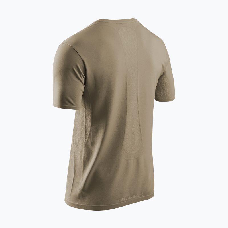 Pánské běžecké tričko X-Bionic Xceed Run Discover sand 9