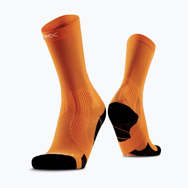 Ponožky X-Socks Run Perform Crew flame orange