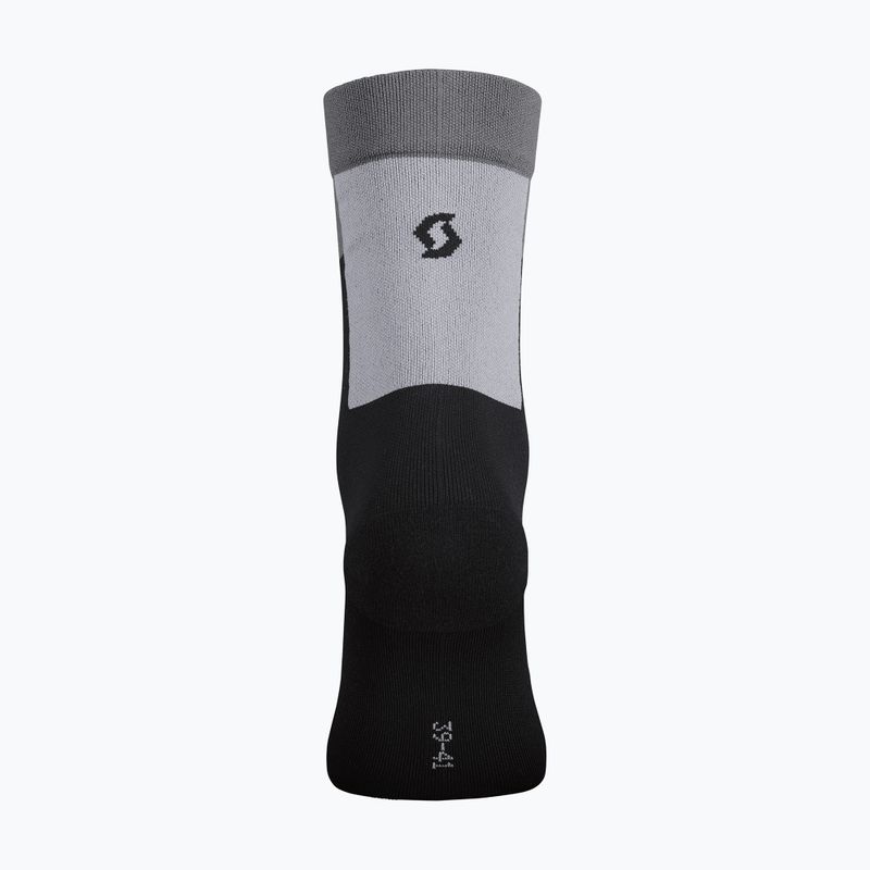 Ponožky SCOTT Block Stripe Crew black/dark grey 2