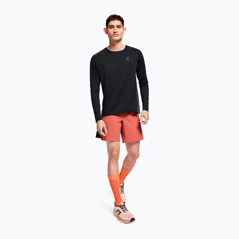 Pánské běžecké tričko longsleeve On Performance Long-T black/eclipse 2
