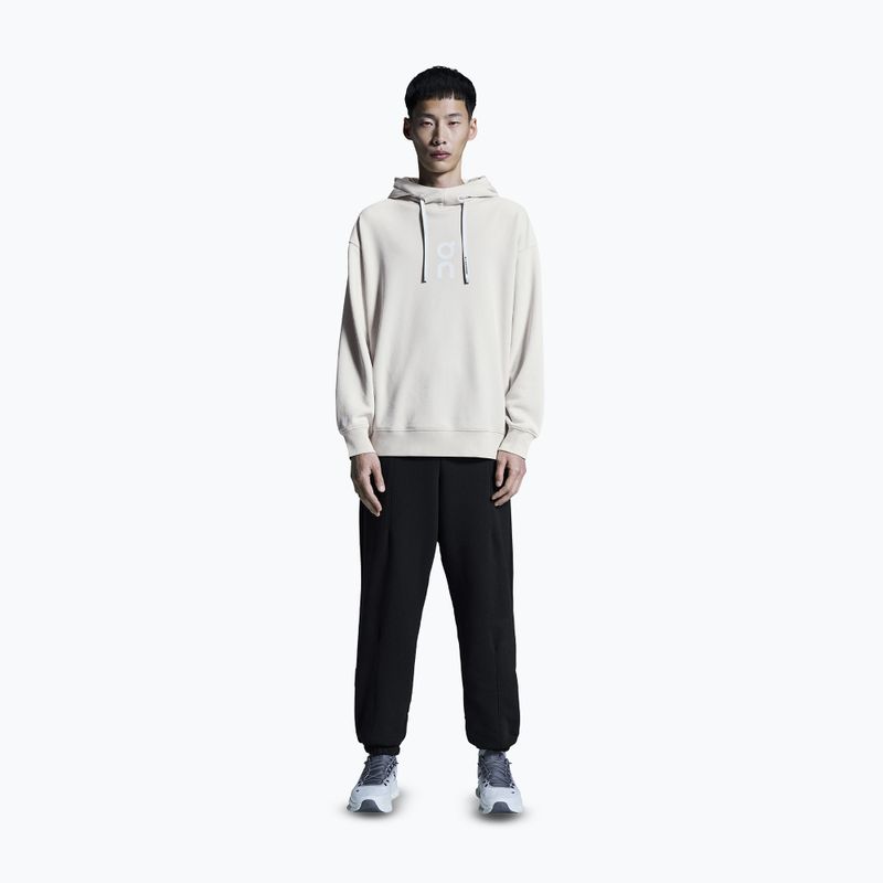 Pánská mikina s kapucí On Club Hoodie silver 2