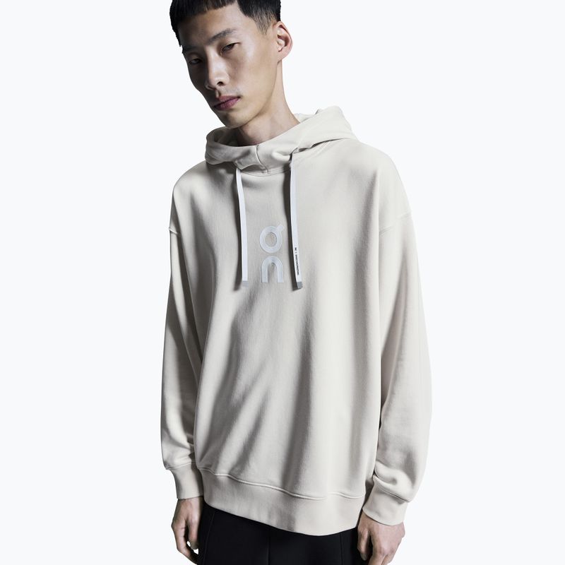 Pánská mikina s kapucí On Club Hoodie silver 4