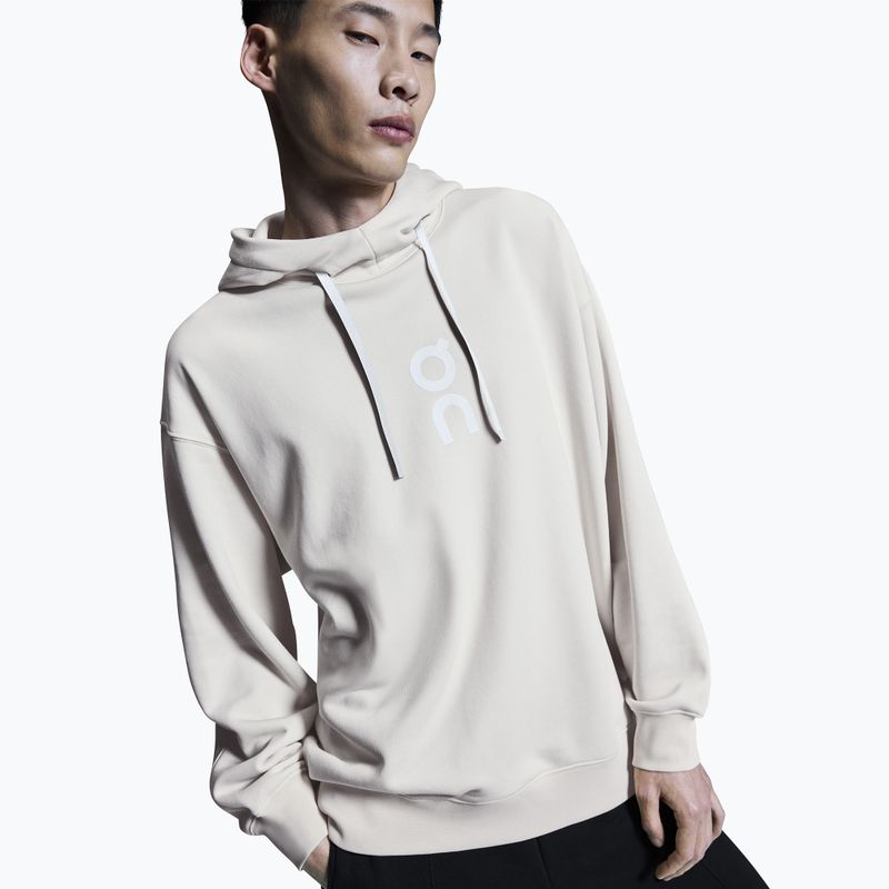 Pánská mikina s kapucí On Club Hoodie silver 5