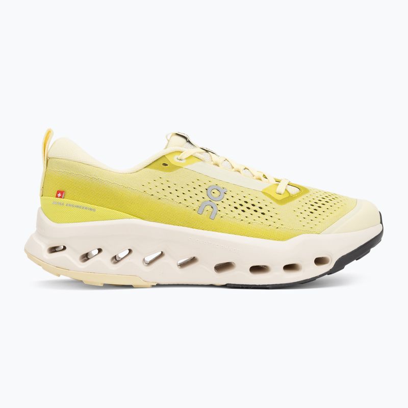 Pánské běžecké boty On Cloudsurfer Trail 2 ivory/lime 2