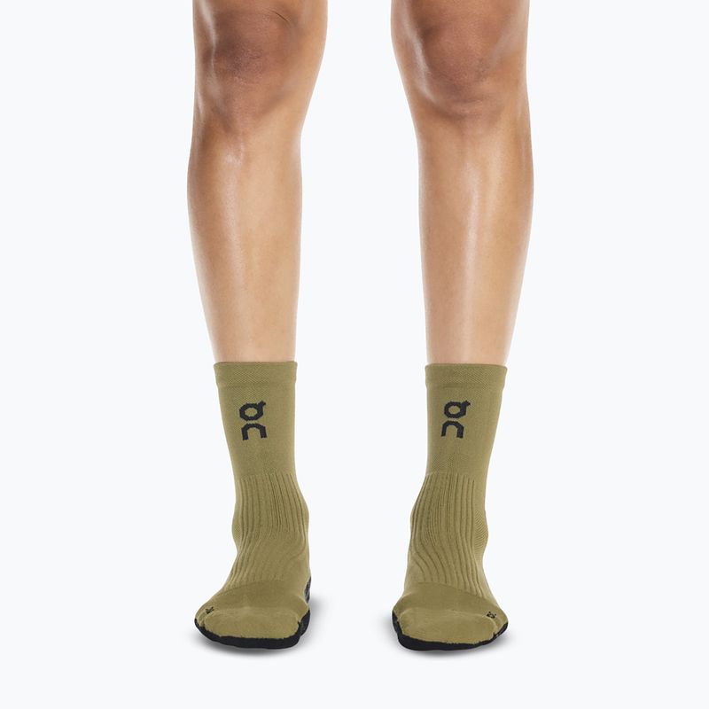 Ponožky On Trail High 2 pairs olive/eclise 2