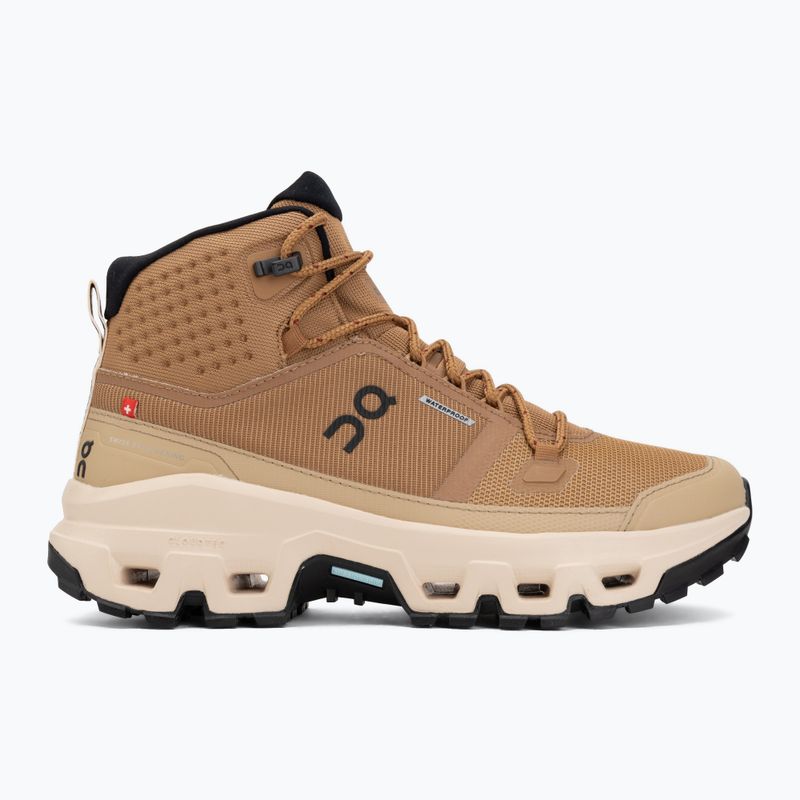 Dámské boty On Cloudrock Mid Waterproof sphinx/sand 2