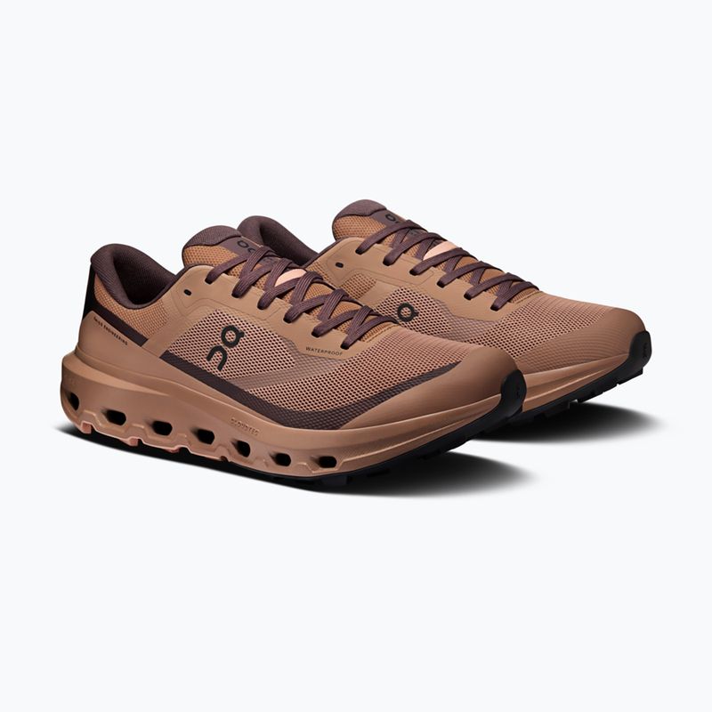 Pánské běžecké boty On Cloudvista 3 Waterproof portobello/mulberry 9
