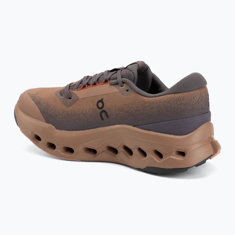 Pánské běžecké boty On Cloudsurfer Trail 2 Waterproof portobello/pebble 3