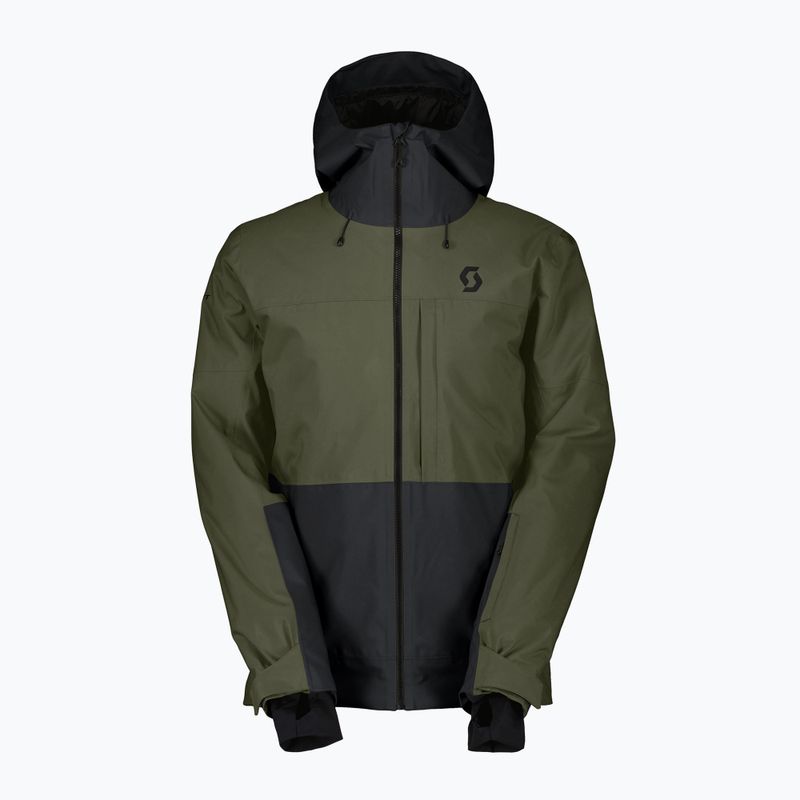 Pánská lyžařská bunda SCOTT Ultimate Dryo 10 Douglas Green/Black 6