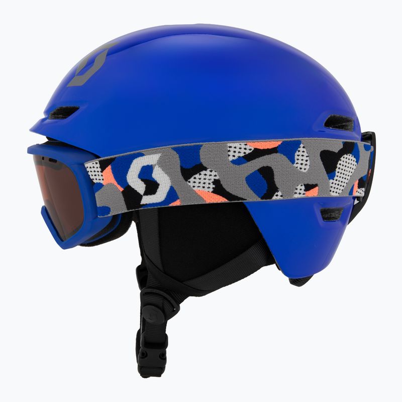 Dětská lyžařská helma SCOTT Keeper 2 + lyžařské brýle Witty blue/grey 3