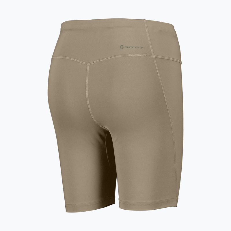 Dámské běžecké kraťasy SCOTT Endurance Tight toast beige 2