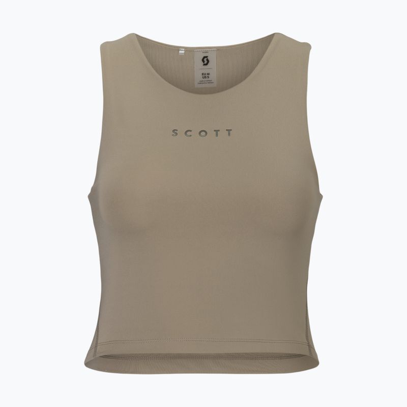 Tréninkový top SCOTT Endurance Crop toast beige
