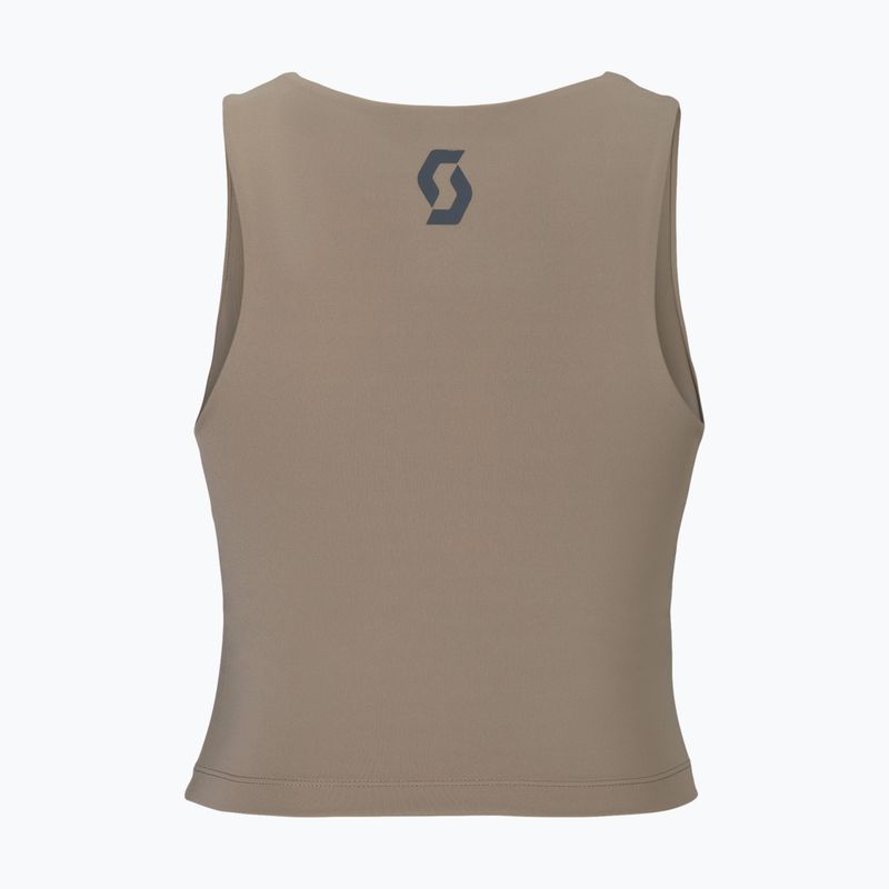 Tréninkový top SCOTT Endurance Crop toast beige 2