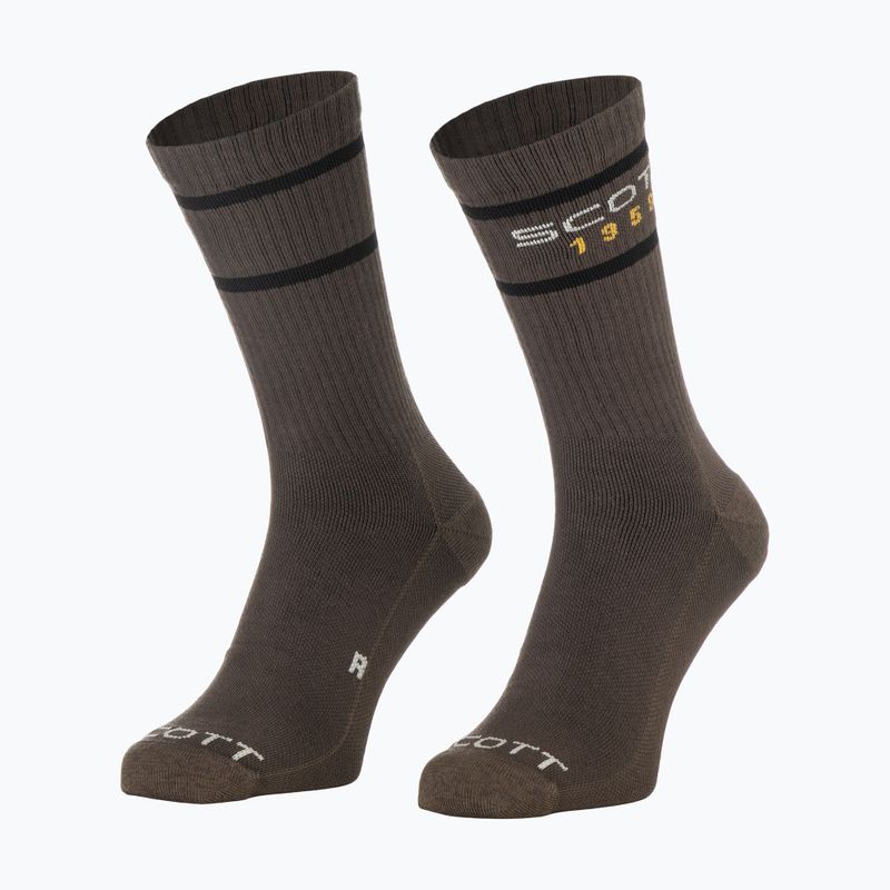 Ponožky SCOTT Retro Casual Crew 3 pairs wood grey 2