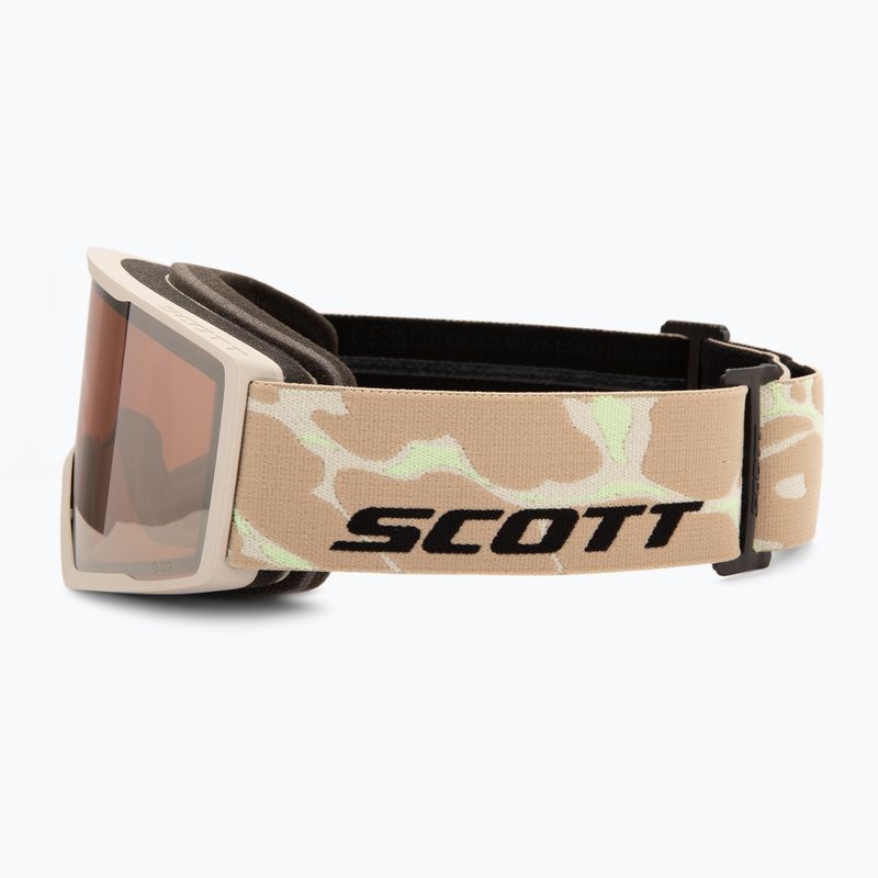 Lyžařské brýle SCOTT Trace Pro mojave beige/silver chrome 4