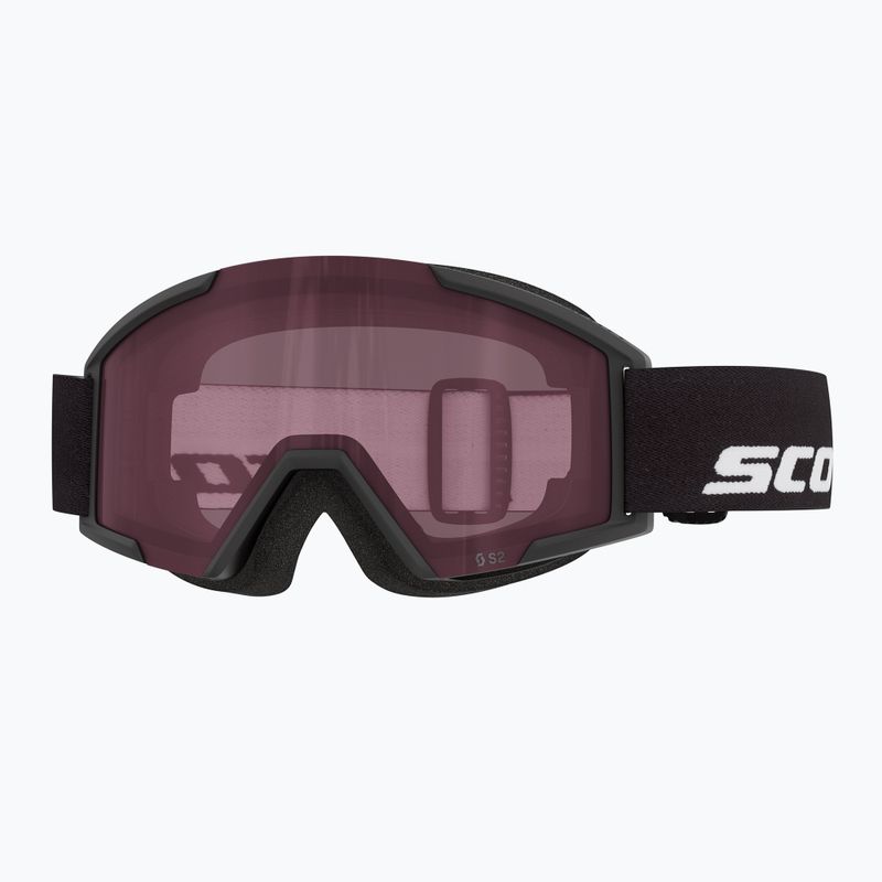 Dětské lyžařské brýle SCOTT Shield black/rose