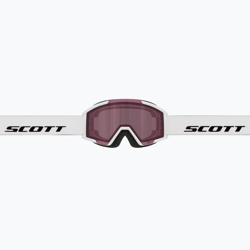 Dětské lyžařské brýle SCOTT Shield white/rose 4