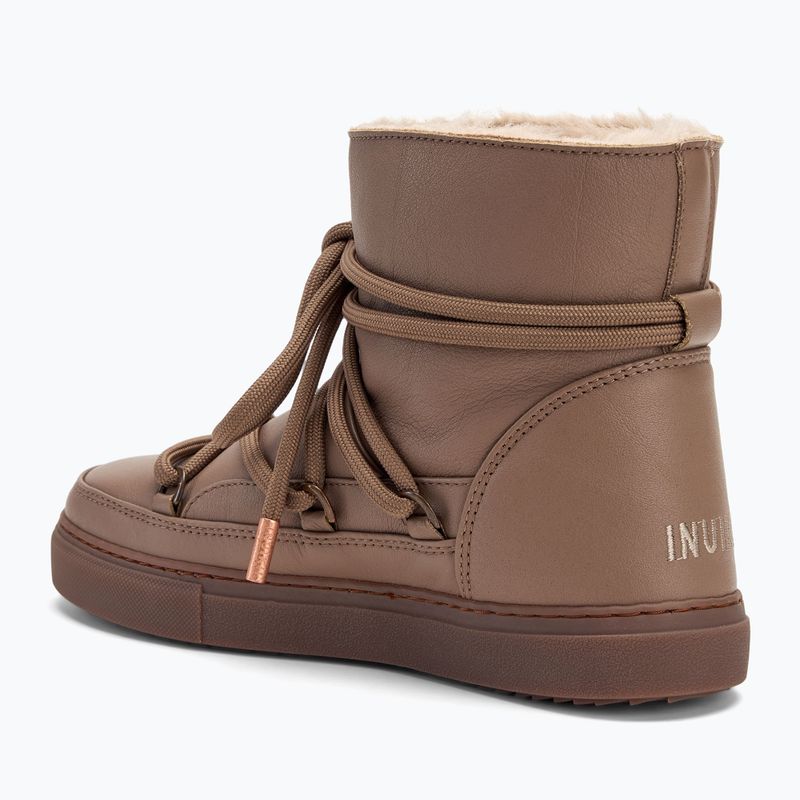 Dámské sněhule INUIKII Full Leather taupe 3