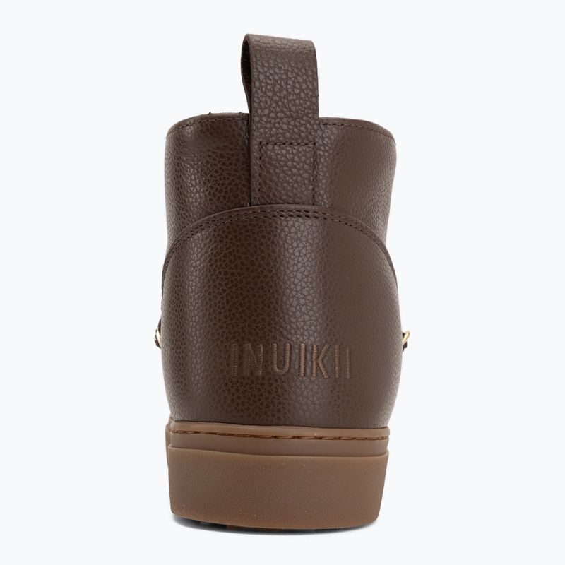 Dámské sněhule INUIKII Full Leather Gloss brown 6
