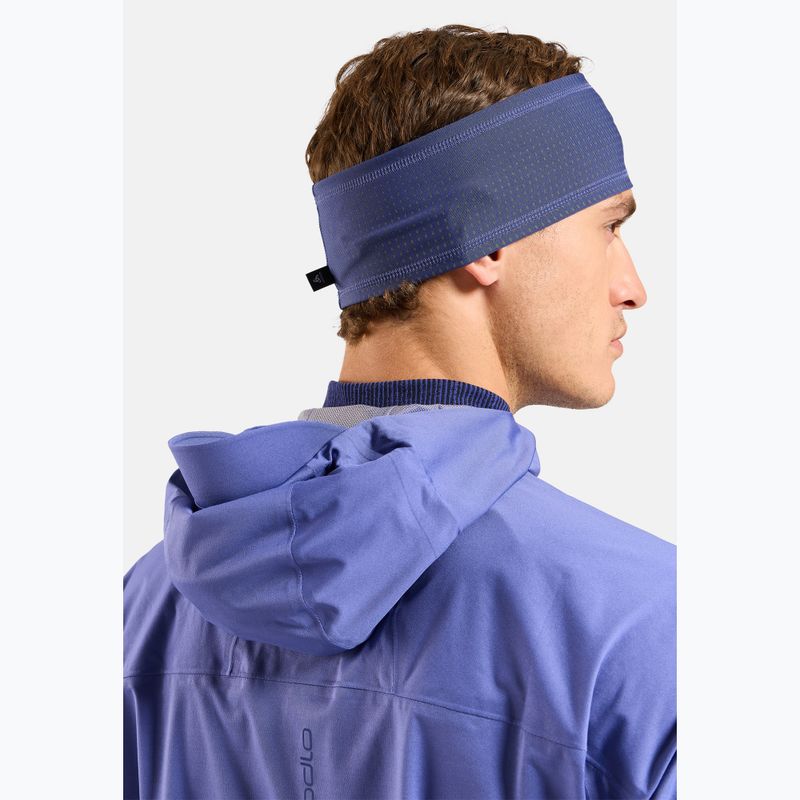 Čelenka ODLO Polyknit Warm Reflective skipper blue 7