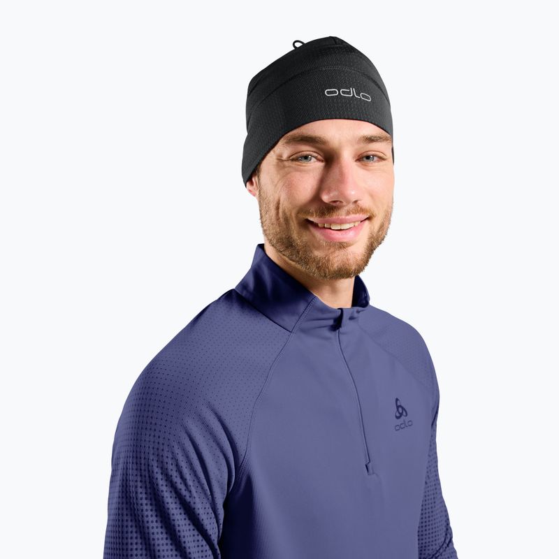 Čepice ODLO Polyknit Warm Reflective black 5